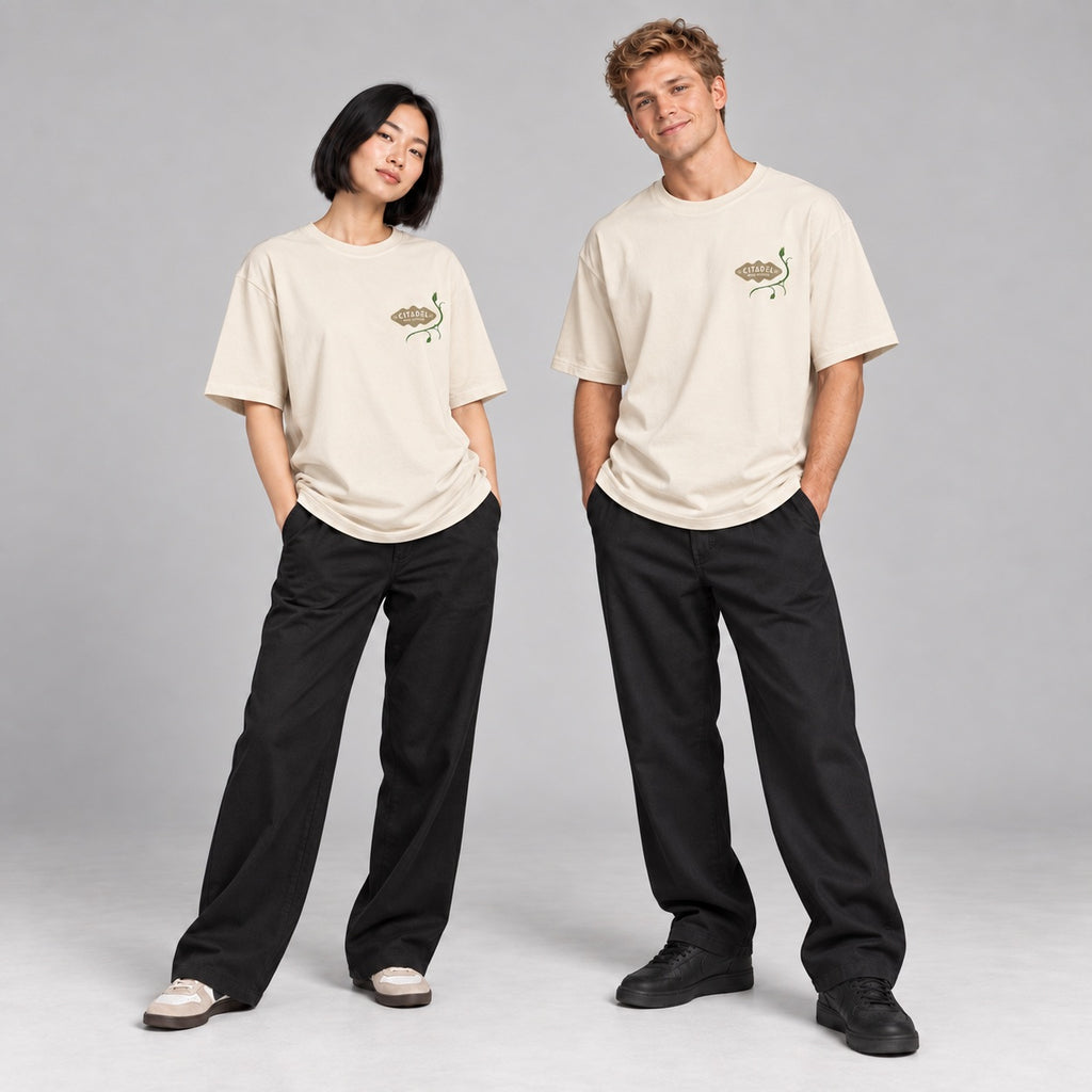 Citadel Music Festival 2026 - Unisex Oversize T-Shirt (Sand)