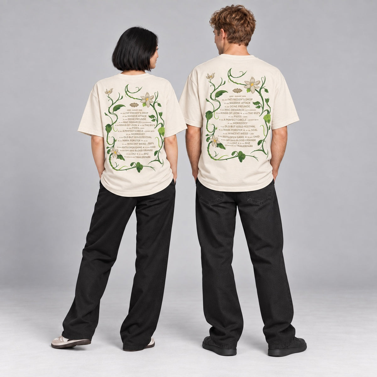 Citadel Music Festival 2026 - Unisex Oversize T-Shirt (Sand)