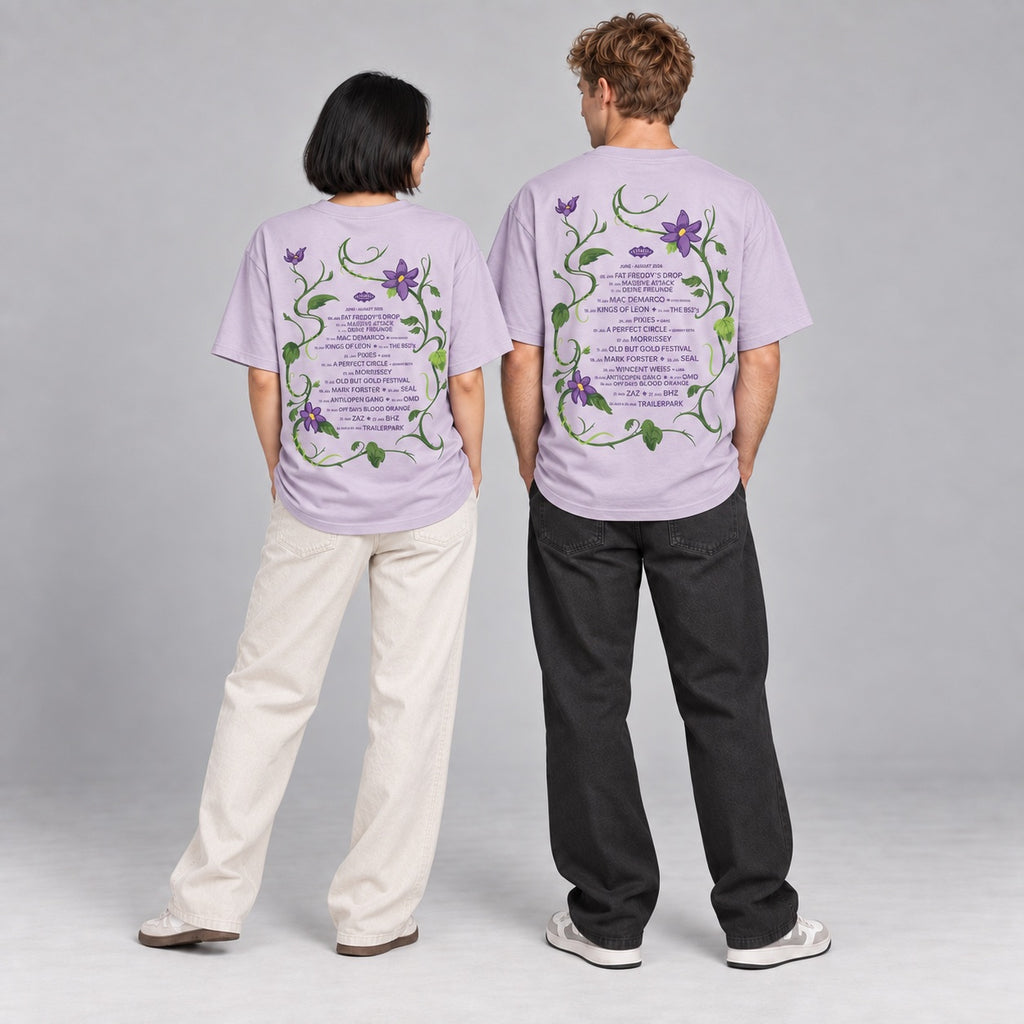 Citadel Music Festival 2026 - Unisex Oversize T-Shirt (Lilac)