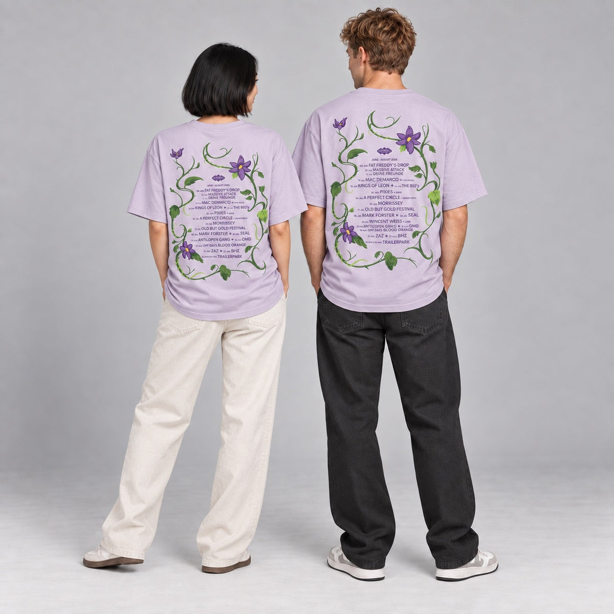 Citadel Music Festival 2026 - Unisex Oversize T-Shirt (Lilac)