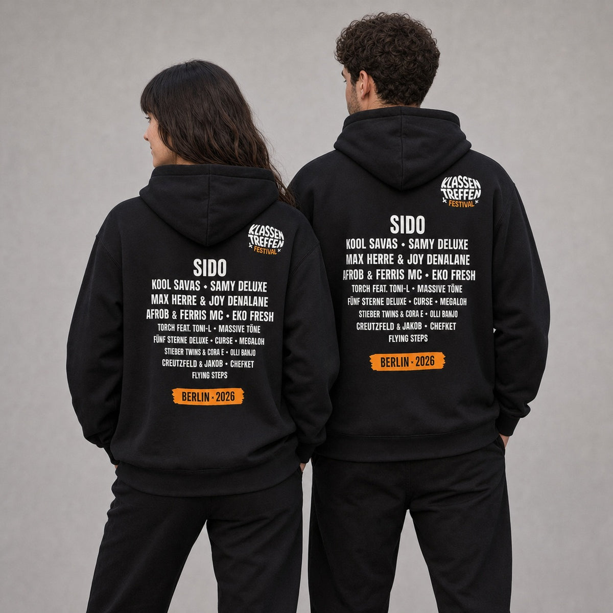 Klassentreffen Festival 2026 - Hoodie Unisex (schwarz)