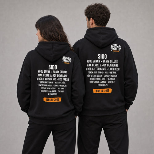 Klassentreffen Festival 2026 - Hoodie Unisex (schwarz)